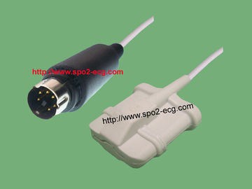China O plástico grampeia SpO2 o sensor reusável, aprovação pediátrica do CE da ponta de prova de Sats fornecedor