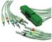 TPU fios de uma ligação do ECG da parte 3/5 de ligação fio do azul de um comprimento de 3,6 medidores fornecedor