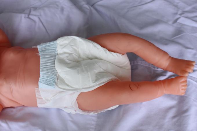 Tecidos recém-nascidos descartáveis para a pele sensível, tecidos recém-nascidos de Phototherapy do bebê