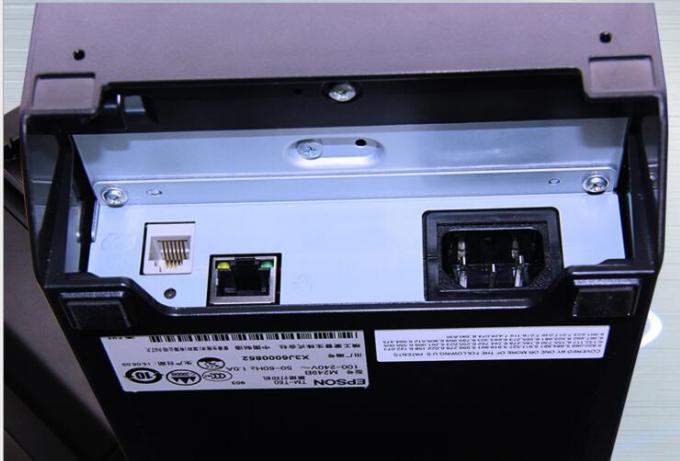 Impressora térmica preta do recibo da posição, velocidade térmica sem fio da impressora 150mm/S da etiqueta