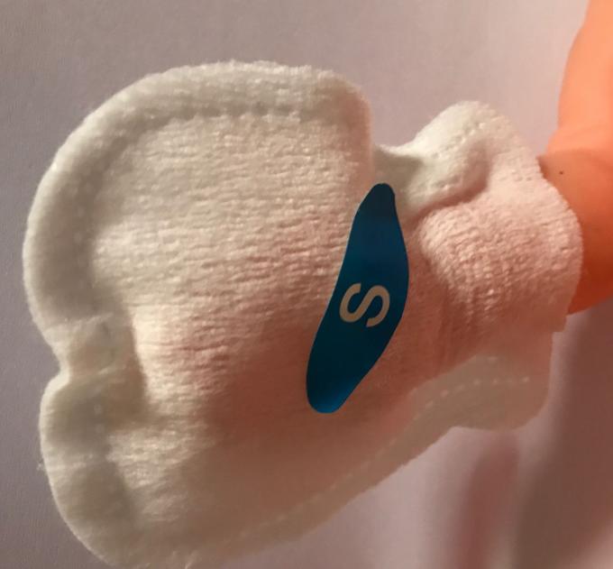 S L produtos originais do cuidado do bebê do estilo do tamanho para luvas recém-nascidas do elástico da tela