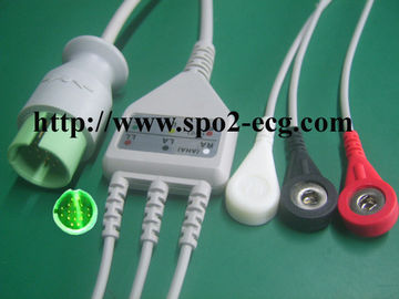 China Spacelabs GE ECG cabografa 90496 transferência de baixo nível de ruído do sinal do estilo de Ultraview TRU-LINK fornecedor