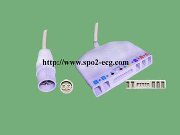 China O estilo do Pin Din1.5 do cabo 27 da ligação de Lohmeier ECG conduz o padrão médico do CE dos cabos fornecedor