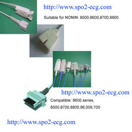 8 - sensor 8500,8600,8700,8800 do pino NONIN spo2, grampo adulto, silicone do Neonate fornecedor