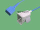 Grampo do dedo de Datex_Pediatric, cabo azul de 3ft &amp; sensor pin_SAF-F_spo2 de DB9M 9 fornecedor