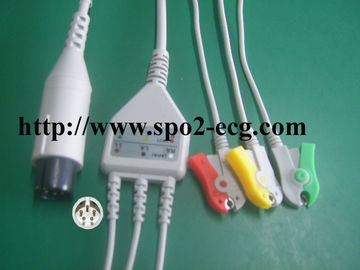 Spacelabs GE ECG cabografa 90496 transferência de baixo nível de ruído do sinal do estilo de Ultraview TRU-LINK fornecedor